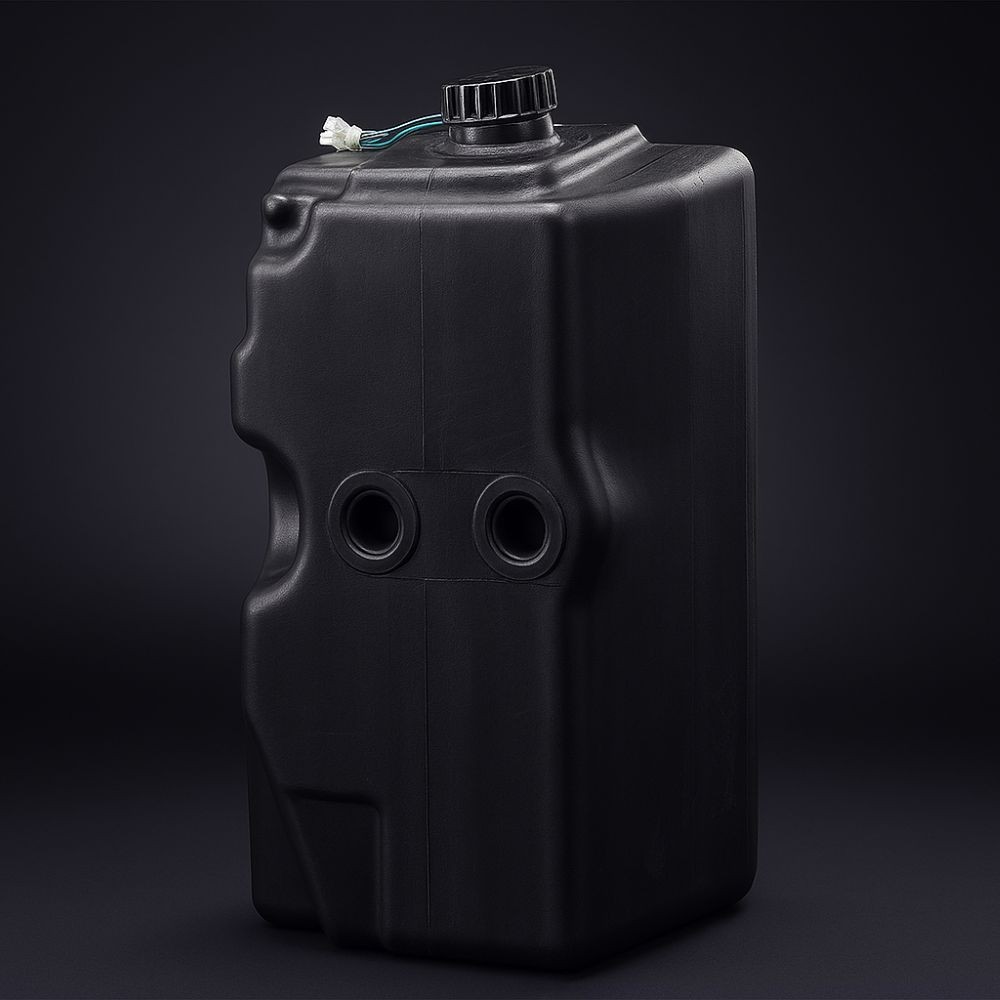 نمای سوم مخزن سوخت