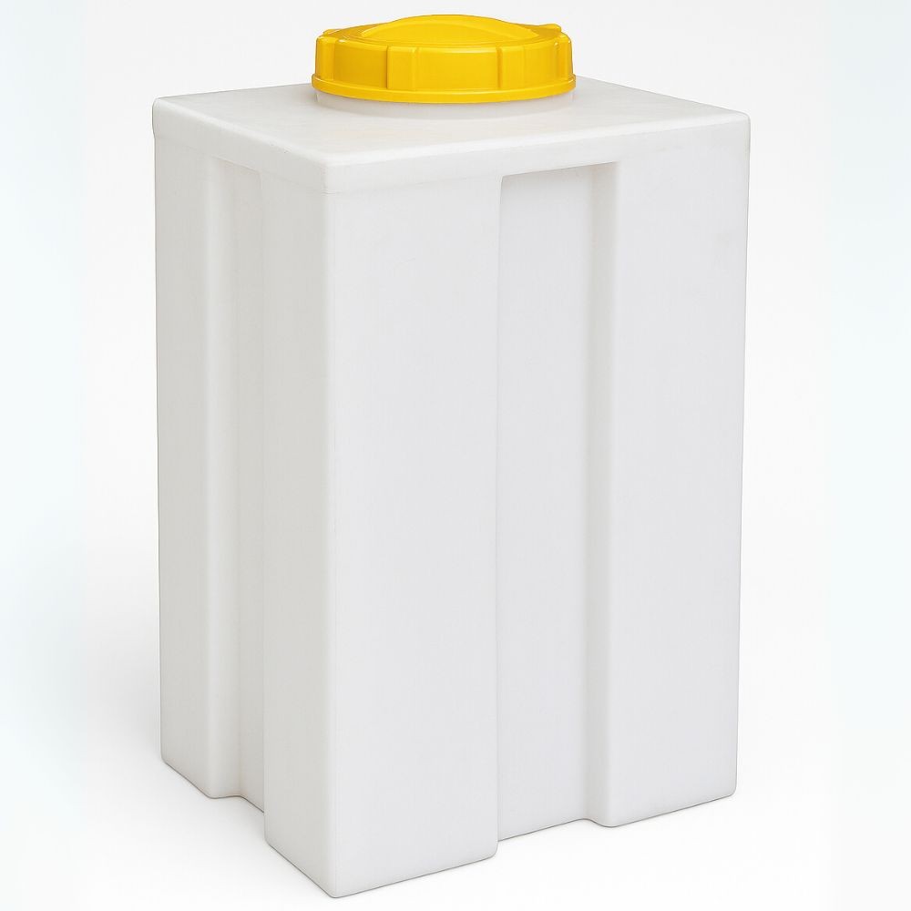 نمای سوم مخزن مکعبی